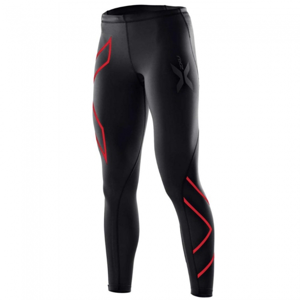 2XU Thermal Kompressions Hose Schwarz/Rot Damen WA1941b 2015 WA1941b